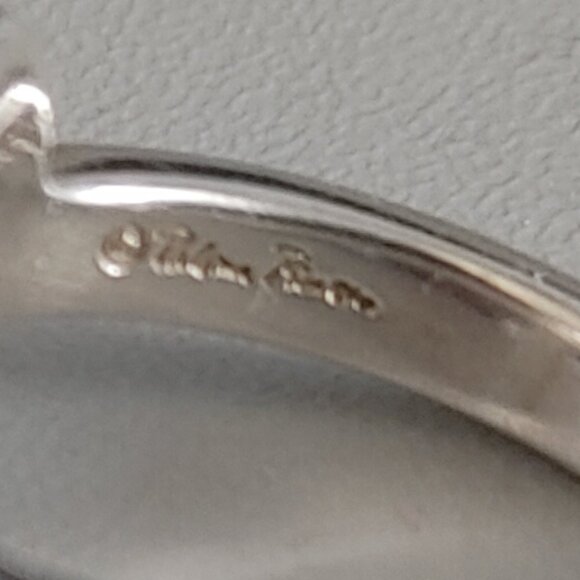 Tiffany & Co. Paloma Picasso 925 Silver Ring size 5.25 "Loving Heart" - Picture 7 of 16